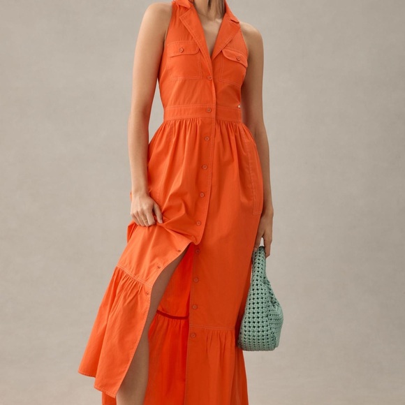 Maeve Sleeveless Shirt Dress - Picture 2 of 6